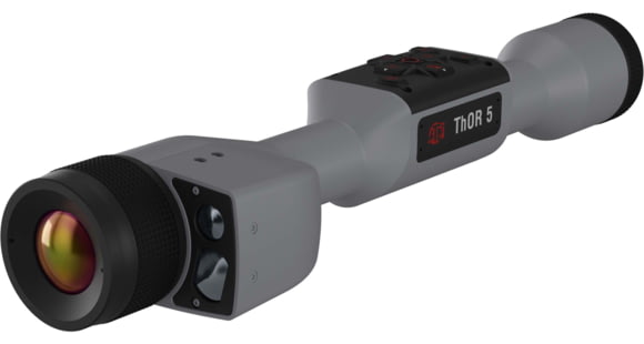 Image of ATN Thor 5 LRF 4-32x 640x480 12 Micron Smart HD Thermal Rifle Scope, 30mm Tube w/ Gen 5 Sensor, Wolf Grey, TIWST5650LRFWG