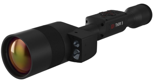 Image of ATN Thor 5 LRF 5-40x 640x480 12 Micron Smart HD Thermal Rifle Scope, 30mm Tube w/ Gen 5 Sensor, Multiple Patterns &amp; Color Options Reticle, Black, TIWST5675LRF