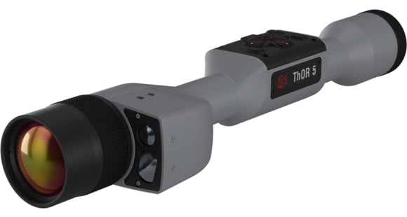 Image of ATN Thor 5 LRF 5-40x 640x480 12 Micron Smart HD Thermal Rifle Scope, 30mm Tube w/ Gen 5 Sensor, Wolf Grey, TIWST5675LRFWG