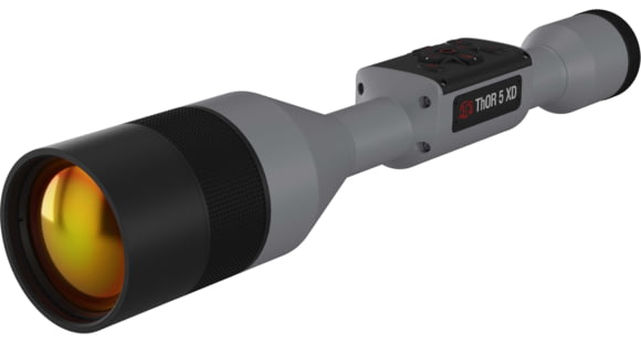 Image of ATN Thor 5 XD 3-30x 1280x1024 12 Micron Smart HD Thermal Rifle Scope, 30mm Tube w/ Xtreme Definition 1.3 Megapixel Sensor, Wolf Grey, TIWST51275AWG