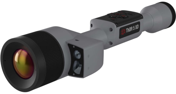 Image of ATN Thor 5 XD LRF 2-20x 1280x1024 12 Micron Smart HD Thermal Rifle Scope, 30mm Tube w/ Xtreme Definition 1.3 Megapixel Sensor, Wolf Grey, TIWST51250LRFWG