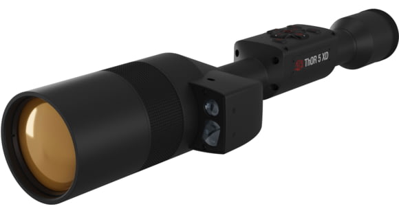 Image of DEMO, ATN Thor 5 XD LRF 4-40x 1280x1024 12 Micron Smart HD Thermal Rifle Scope, 30mm Tube w/ Xtreme Definition 1.3 Megapixel Sensor, Multiple Patterns &amp; Color Options Reticle, Black, TIWST51210LRF
