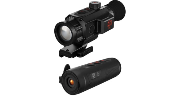 Image of ATN ThOR 6 Mini Compact 3.5-28x Thermal Rifle Scope and BlazeSeeker 207 Thermal Monocular