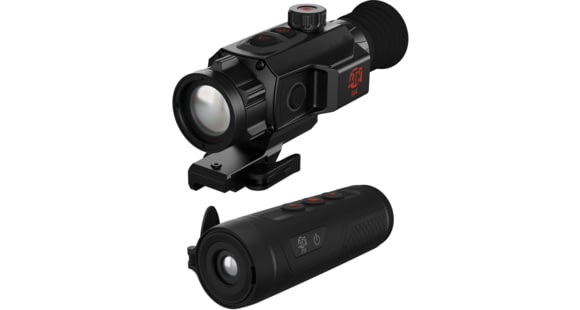 Image of ATN ThOR 6 Mini Compact 3.5-28x Thermal Rifle Scope and BlazeSeeker 210 Thermal Monocular