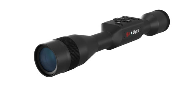 Image of ATN X-Sight 5 3-15x UHD Smart Day/Night Hunting Rifle Scope, 30mm Tube w/ Gen 5 Sensor, Multiple Patterns &amp; Color Options Reticle, Black, DGWSXS3155P