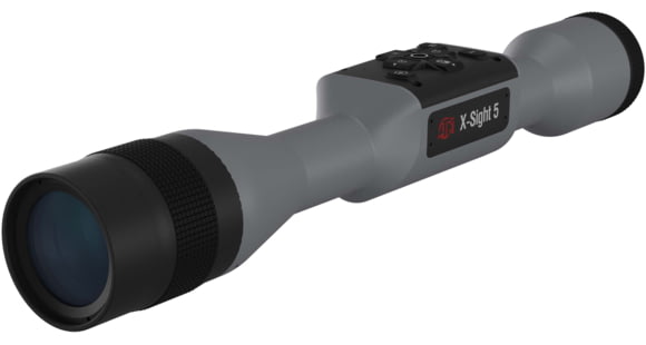 Image of ATN X-Sight 5 3-15x UHD Smart Day/Night Hunting Rifle Scope, 30mm Tube w/ Gen 5 Sensor, Wolf Grey, DGWSXS3155PWG