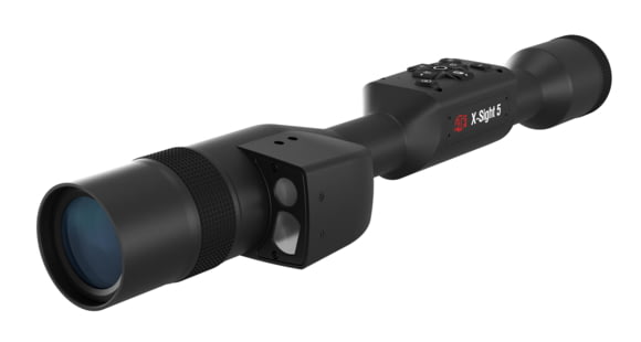 Image of ATN X-Sight 5 LRF 5-25x UHD Smart Day/Night Hunting Rifle Scope, 30mm Tube w/ Gen 5 Sensor, Multiple Patterns &amp; Color Options Reticle, Black, DGWSXS5255LRF