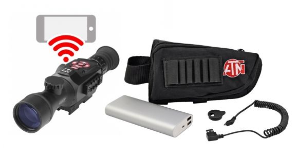 Image of ATN X-Sight-II 5-20x Smart Day/Night Rifle Scope w/HD Video Plus ATN Extended Life Battery Pack