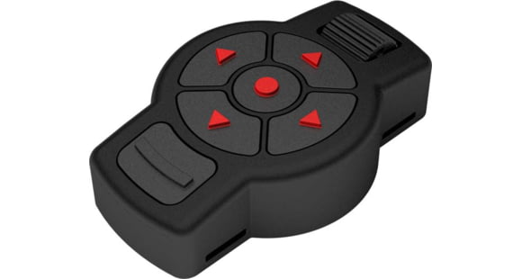Image of ATN X-TRAC Tactical Bluetooth Remote Access Control, Black and Red, ACMURCNTRL1