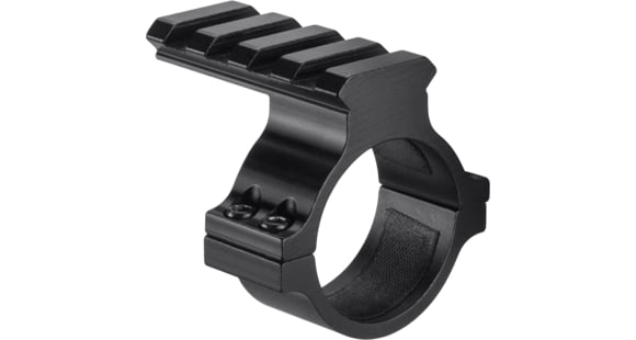 Image of Barska 1 inch Ring w/ Picatinny Top Rail, Black, AI13210