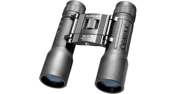 Image of Barska Lucid View 16x32mm Roof Prism Compact Binoculars, Box Pack, Camo, Black, AB10114
