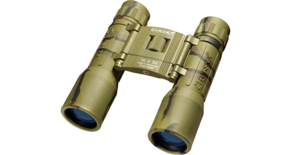 Image of Barska 16x32 Lucid View Roof Prism Compact Binoculars, Camo, Box Pack - AB10122