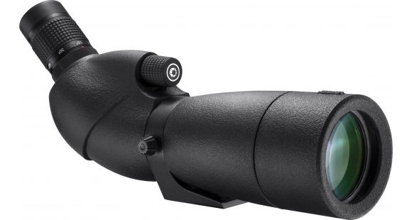 Image of Barska 20-60x65 WP Level Spotting Scope, Black, Angled AD12356