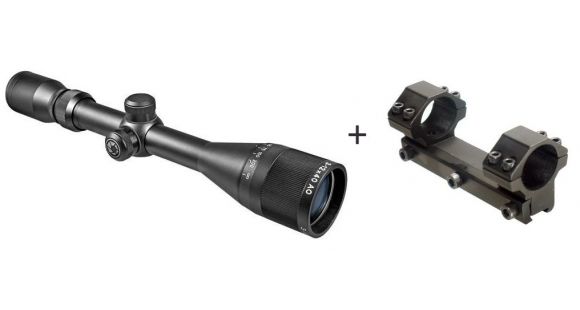 Image of Barska 3-12x40 Air Gun Rifle Scope w/ Leapers Accushot Premium Airgun .22 Full Length Integral Medium Profile Mount