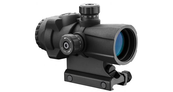 Image of Barska 3x30mm ARX-Pro Prism Rifle Scope, 1/4 MOA, Rubber Armored, Black AC12692