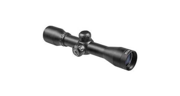 Image of Barska 4x32 Compact Contour Rifle Scope, Black Matte, Crossbow Ret., 4-6 inch-plus Eye Reli 193841