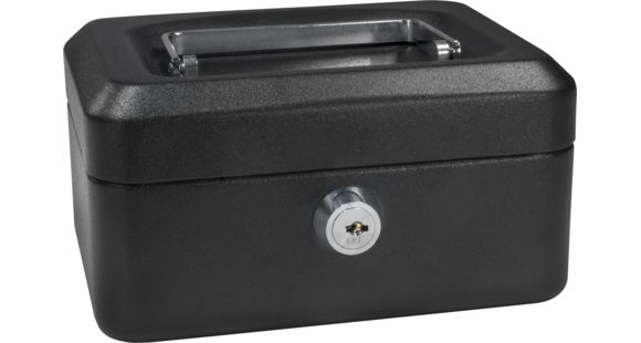 Image of Barska 6in. Cash Box with Key Lock
