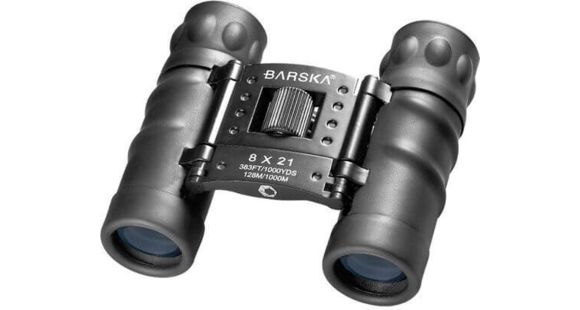 Image of Barska Style 8x21mmRoof Prism Compact Binoculars, Black, AB10212