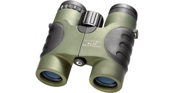 Image of Barska 8x32 Atlantic Waterproof Roof BaK-4 Prism Binoculars, Green, Box Pack - AB10138