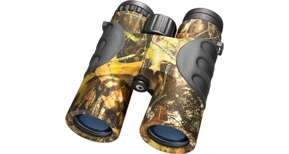 Image of Barska Atlantic 10x42 Waterproof Roof Prism Binoculars, Mossy Oak, Clam Pack - AB10878