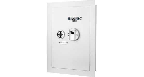 Image of Barska Biometric Wall Safe, White, Medium AX13030