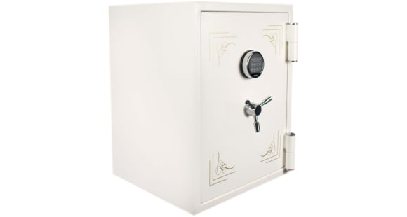 Image of Barska Fireproof Jewelry Safe, Keypad, 2,75 Cu, White, Large, AX13614