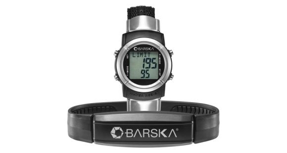 Image of Barska Heart Rate Monitor Watch w/ Wireless Transmitter, Black, R2 Fitness Watch GB12166