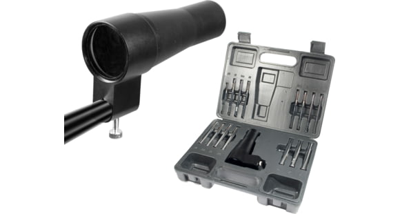 Image of Barska Iron Laser Boresighter Kit w/15pc Arbor Set AW11076