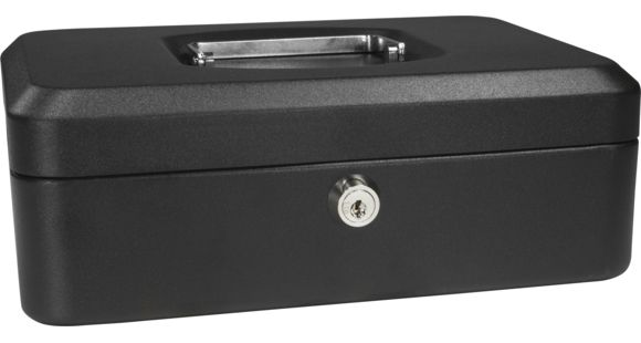 Image of Barska Key Lock Cash Box, 8in CB11830