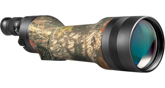 Image of Barska Spotter Pro 22-66x80 Straight Spotting Scope - Mossy Oak Camo, w/ Tripod, Case AD11116