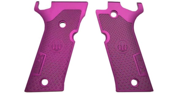Image of Beretta Aluminum Pistol Grip, 92X Performance, Violet, E02716