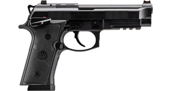 Image of Beretta 92GTS Full Size Semi Auto Pistol, 9mm Luger, 5.1 in Barrel, Fixed Sight, Steel Black Frame, Rubber Grip, 1-Mag, 10 Round Capacity, J92XFMSDA20-FRRMPG