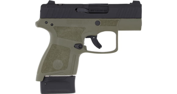 Image of Beretta APX A1 Carry Semi Auto Pistol, 9mm Luger, 2.7 in Barrel, Fixed Sight, Polymer Od Green Frame, Polymer Grip, 1-Mag, 8 Round Capacity, JAXN9278A1-FRRMPG