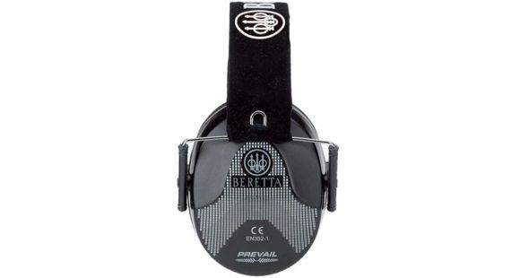 Image of Beretta Black Standard Earmuff, Black CF1000020999