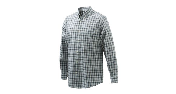 Image of Beretta Classic Shirt, Light Blue Check, XXL, LU210T07070595XXL