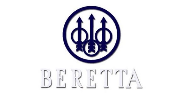Image of Beretta Car Window Decal 5.75x4.25in,Blue DECAL56