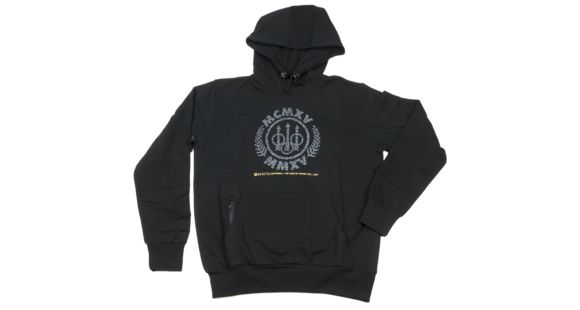 Image of Beretta Centennial Hoodie Sweatshirt, Black, 2XL FU141T09910999XXL