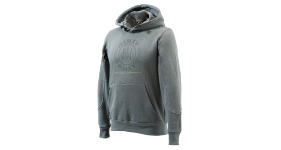 Image of Beretta Centennial Hoodie Sweatshirt,Grey Melange,XL FU141T09910915XL