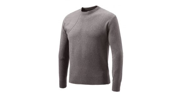 Image of Beretta Crewneck Sweater, Brown Melange, Medium, PU441T1194080PM