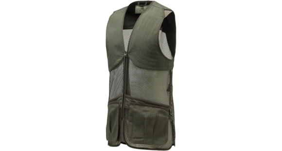 Image of Beretta Full Mesh Shooting Vest, Green Moss, 3XL, GT671T155307AAXXXL