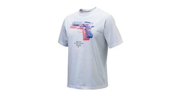 Image of Beretta Icon M9 T-Shirt,White,Medium TS451T09620100M
