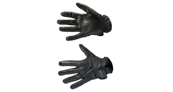 Image of Beretta Leather Shooting Gloves - Men's, Black/Grey, Extra Large, GL013L01060903XL