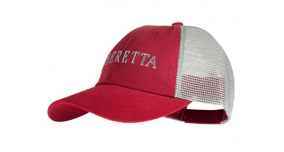 Image of Beretta LP Trucker Hat, Crimson &amp; Grey, BC05201660034C