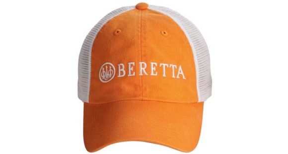 Image of Beretta LP Trucker Hat, Orange/White BC052016600435