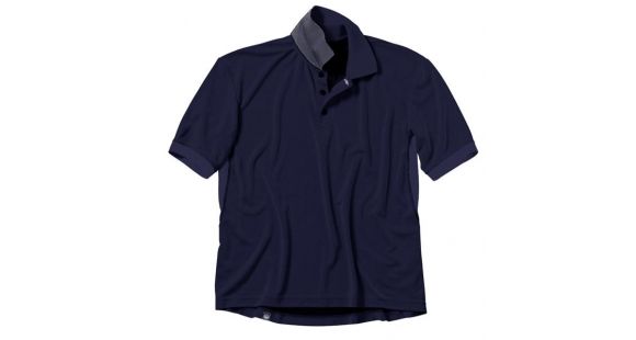 Image of Beretta Men's Bamboo Tech Polo Shirt, Navy, Small MT1072510504S