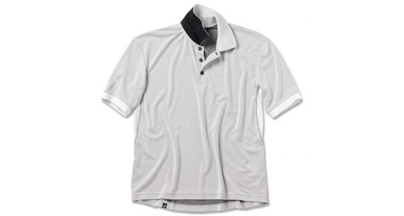 Image of Beretta Mens Bamboo Tech Polo Shirt, White, Medium MT1072510100M