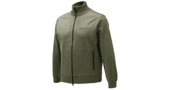 Image of Beretta Men"s Technowindshield Long Zip Sweatshirt,Green,3XL PU411T12010715XXXL
