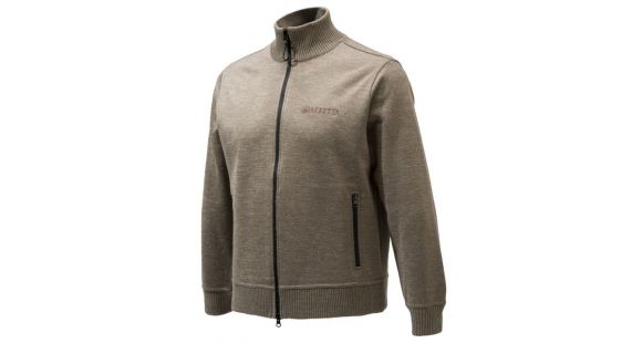 Image of Beretta Mens Technowindshield Long Zip Sweatshirt,Hazelnut,S PU411T12010825S