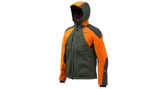 Image of Beretta Men's Thornproof Jacket,Green/Orange,L GU421T0649077WL