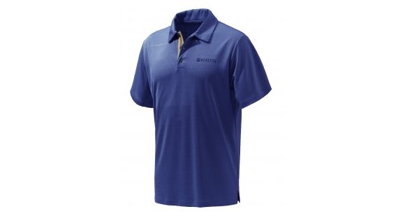 Image of Beretta Men"s US Tech Polo Shirt, Beretta Blue, 3XL, MT231T13220560XXXL